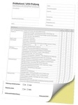 EICHNER 2x 50 Blatt &raquo;UVV-Pr&uuml;fung&laquo; wei&szlig;