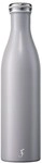 LURCH Isolierflasche 1,0 L jura grey grau, 31.7 cm