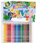 JOLLY Buntstifte &raquo;Happy Birthday Supersticks Delta&laquo; 24 St&uuml;ck braun