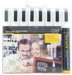 Securit 8er-Pack Kreidestifte &raquo;CHALKMARKERS&laquo; 2-6 mm wei&szlig;