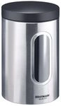 Westmark Vorratsdose 2.3 L Edelstahl silber, 13x21.5x13 cm