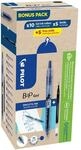 Pilot 10er-Pack Gelschreiber &raquo;Bottle 2 Pen&laquo; + 5 Gelschreiberminen blau