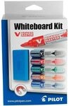 Pilot Whiteboard-Marker &raquo;V BOARD MASTER Set&laquo; 2 - 5 mm 5 St&uuml;ck rot