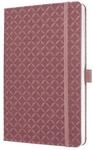 Sigel Notizbuch &raquo;JOLIE dunkelrot&laquo; liniert A5 174 Seiten rot, 13.5x20.3 cm