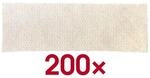 vileda PROFESSIONAL Staubfangt&uuml;cher Stretch 200 St&uuml;ck braun