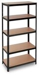 relaxdays Schwerlastregal bis 875 kg schwarz