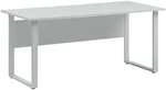 M&ouml;belpartner Schreibtisch &raquo;1500 B&uuml;ro&laquo; 160 cm 65 cm tief grau, 160x73.2x65 cm