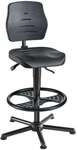 mey chair Arbeitsdrehstuhl &raquo;Workster Pro W15-25-H-PU-FR3 XXL&laquo; mit Fu&szlig;ring schwarz,