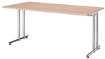 HAMMERBACHER Schreibtisch &raquo;Flexiline II&laquo; 160 cm braun, 160x72x80 cm