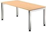 HAMMERBACHER Schreibtisch &raquo;J-Line&laquo; 160 cm braun, 160x76x80 cm