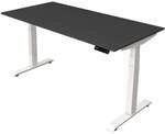 Kerkmann Schreibtisch h&ouml;henverstellbar (elektrisch) &raquo;Move 4&laquo; 160 cm T-Fu&szlig; grau,