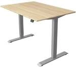 Kerkmann H&ouml;henverstellbarer Steh-Sitz-Tisch (elektrisch) &raquo;Move 1&laquo; 120 cm braun,