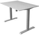 Kerkmann H&ouml;henverstellbarer Steh-Sitz-Tisch (elektrisch) &raquo;Move 1&laquo; 120 cm grau,