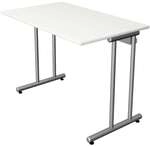 Kerkmann Schreibtisch &raquo;Smart Office&laquo; 100/60 cm C-Fu&szlig; wei&szlig;, 100x75x60 cm