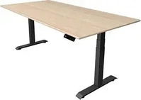 Kerkmann Schreibtisch h&ouml;henverstellbar (elektrisch) &raquo;Move 4&laquo; 200 cm T-Fu&szlig;...