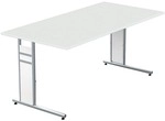 Kerkmann Schreibtisch &raquo;Stage One&laquo; 160 cm C-Fu&szlig; grau, 160x82x80 cm