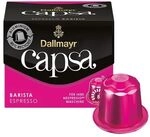 Dallmayr 10er-Pack Kaffeekapseln &raquo;capsa Espresso Barista&laquo; f&uuml;r Nespresso&reg; braun