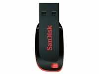 USB-Stick »Cruzer Blade 64 GB« schwarz, SanDisk, 1.76x4.15x0.74 cm
