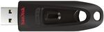 SanDisk USB-Stick &raquo;Ultra USB 3.0&laquo; 16 GB schwarz, 2.2x0.8x1.1 cm