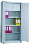 CP Feuergesch&uuml;tzter Stahlschrank 93 x 195 cm grau, 93x195x50 cm