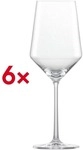 Zwiesel Glas 6x Sauvingon Wei&szlig;weinglas &raquo;Pure&laquo; 408 ml transparent, 23.2 cm