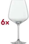 Zwiesel Glas 6x Burgunder Rotweinglas &raquo;Taste&laquo; 790 ml rot, 22.7 cm
