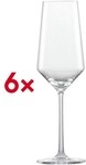 Zwiesel Glas 6x Riesling Wei&szlig;weinglas &raquo;Pure&laquo; 300 ml transparent, 22 cm