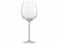 6x Burgunder Rotweinglas »Diva« 480 ml rot, Zwiesel Glas, 22.9 cm