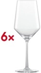 Zwiesel Glas 6x Cabernet Rotweinglas &raquo;Pure&laquo; 540 ml transparent, 24.4 cm