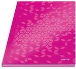 Leitz Notizbuch &raquo;WOW&laquo; kariert A4 160 Seiten pink