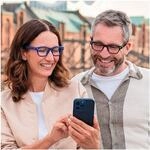 I Need You Lesebrille &raquo;Woody&laquo; +2,00 dpt braun, 3.5 cm