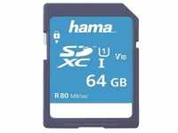 SDXC-Speicherkarte »Class 10 UHS-I 64 GB«, Hama