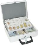 Wedo Geldkassette &raquo;Europa&laquo; grau, 31.5x9.5x24.5 cm