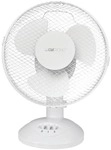 CLATRONIC kleiner Tischventilator &raquo;VL 3601&laquo; wei&szlig;, 27.5x37.5x22 cm