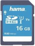 Hama SDHC-Speicherkarte &raquo;Class 10 UHS-I 16 GB&laquo;