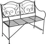 Garden Pleasure Gartenbank &raquo;Vesuv&laquo; f&uuml;r 2 Personen braun, 111x93 cm