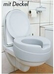 Russka Toilettensitzerh&ouml;her &raquo;Soft&laquo; wei&szlig; wei&szlig;