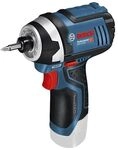 BOSCH Akku-Drehschlagschrauber &raquo;GDR 12V-105&laquo; Sologer&auml;t blau, 13.7 cm