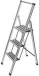 Wenko Klapptritt 3-stufig Aluminium grau