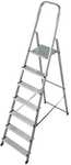 Krause Stehleiter &raquo;CORDA&laquo; 7 Stufen silber, 220 cm