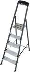 Krause Stehleiter &raquo;MONTO Securo&laquo; 5 Stufen silber, 185 cm