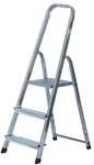 Krause Stehleiter &raquo;CORDA&laquo; 3 Stufen silber, 125 cm