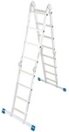 Krause Sprossen-Gelenk-Universalleiter &raquo;STABILO&laquo; 16 Sprossen grau, 40x130x30 cm