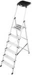 Krause Stehleiter &raquo;MONTO Secury&raquo; 6 Stufen silber, 210 cm