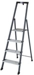 Krause Stehleiter &raquo;MONTO Securo&laquo; 4 Stufen silber, 160 cm