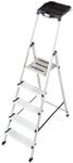 Krause Stehleiter &raquo;MONTO Secury&raquo; 5 Stufen silber, 185 cm