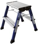 Krause Klapptritt &raquo;MONTO Rolly&laquo; 2x 2 Stufen blau, 40x55x20 cm