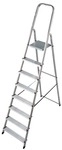 Krause Stehleiter &raquo;CORDA&laquo; 8 Stufen silber, 240 cm