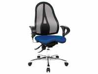 Bürostuhl »Sitness 15« mit Armlehnen blau, Topstar