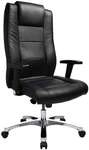 Topstar Leder-Chefsessel &raquo;Chairman 10&laquo; mit Armlehnen schwarz